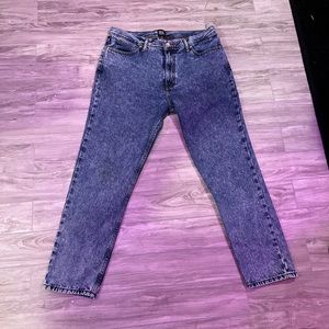 BDG Dad Slim Taper Jeans, Blue Denim (Mens 34X32)